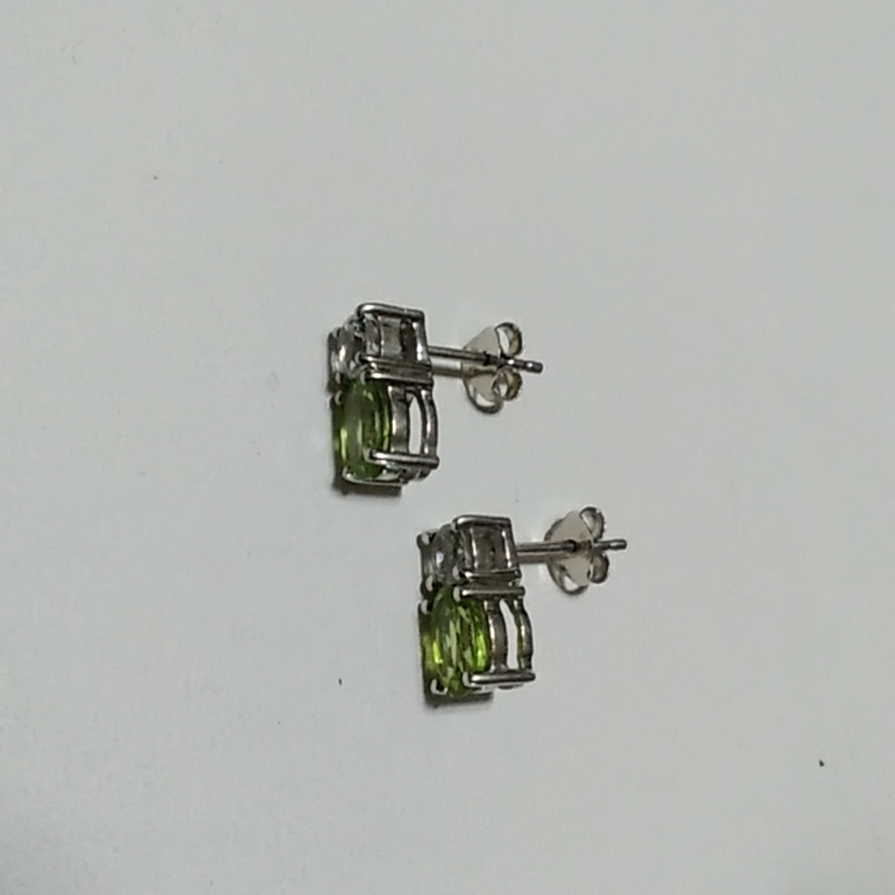 Peridot and Topaz Earrings Certificate of Authenticity - Picture 3 of 5